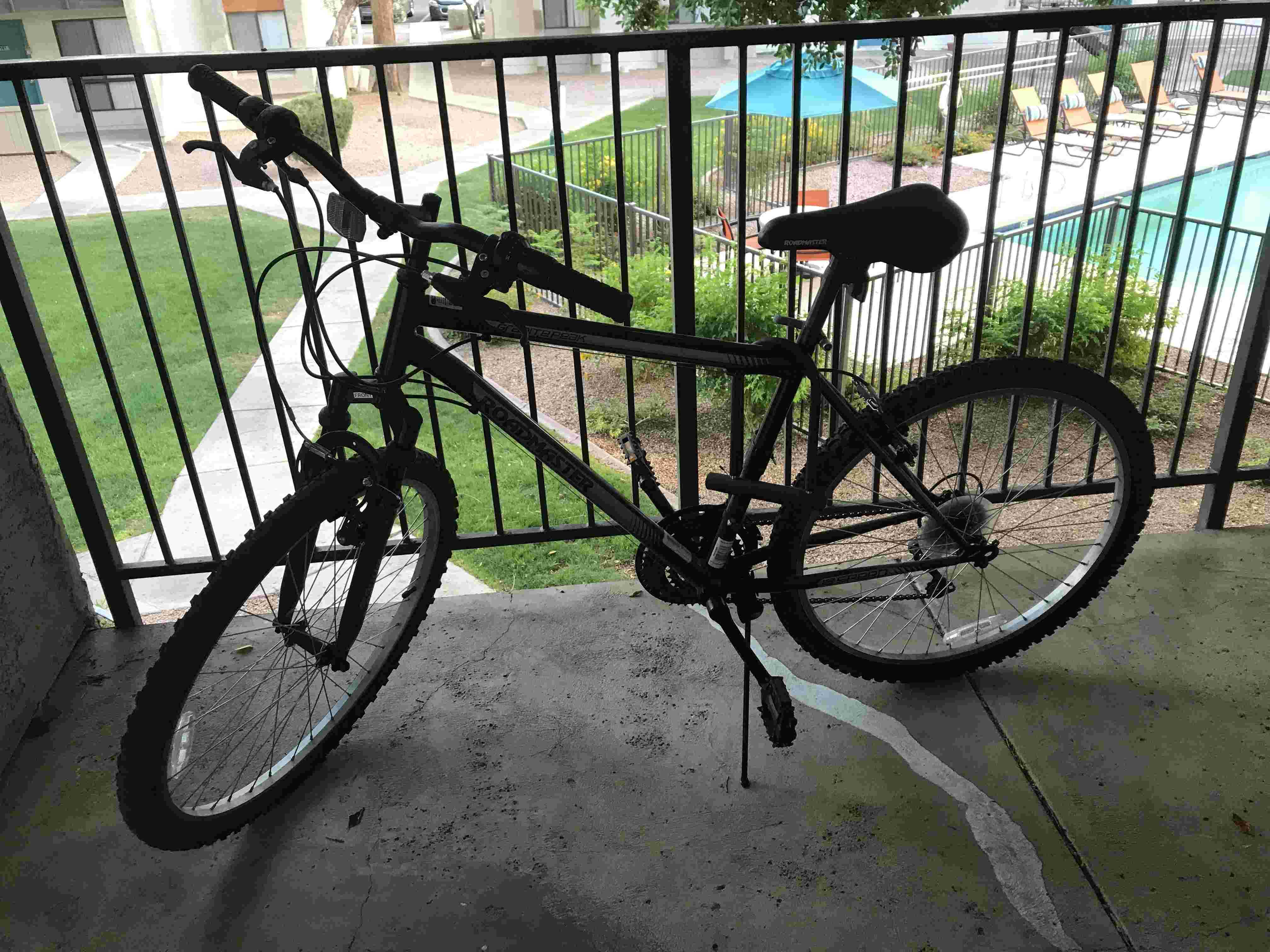 Black Roadmaster Bike